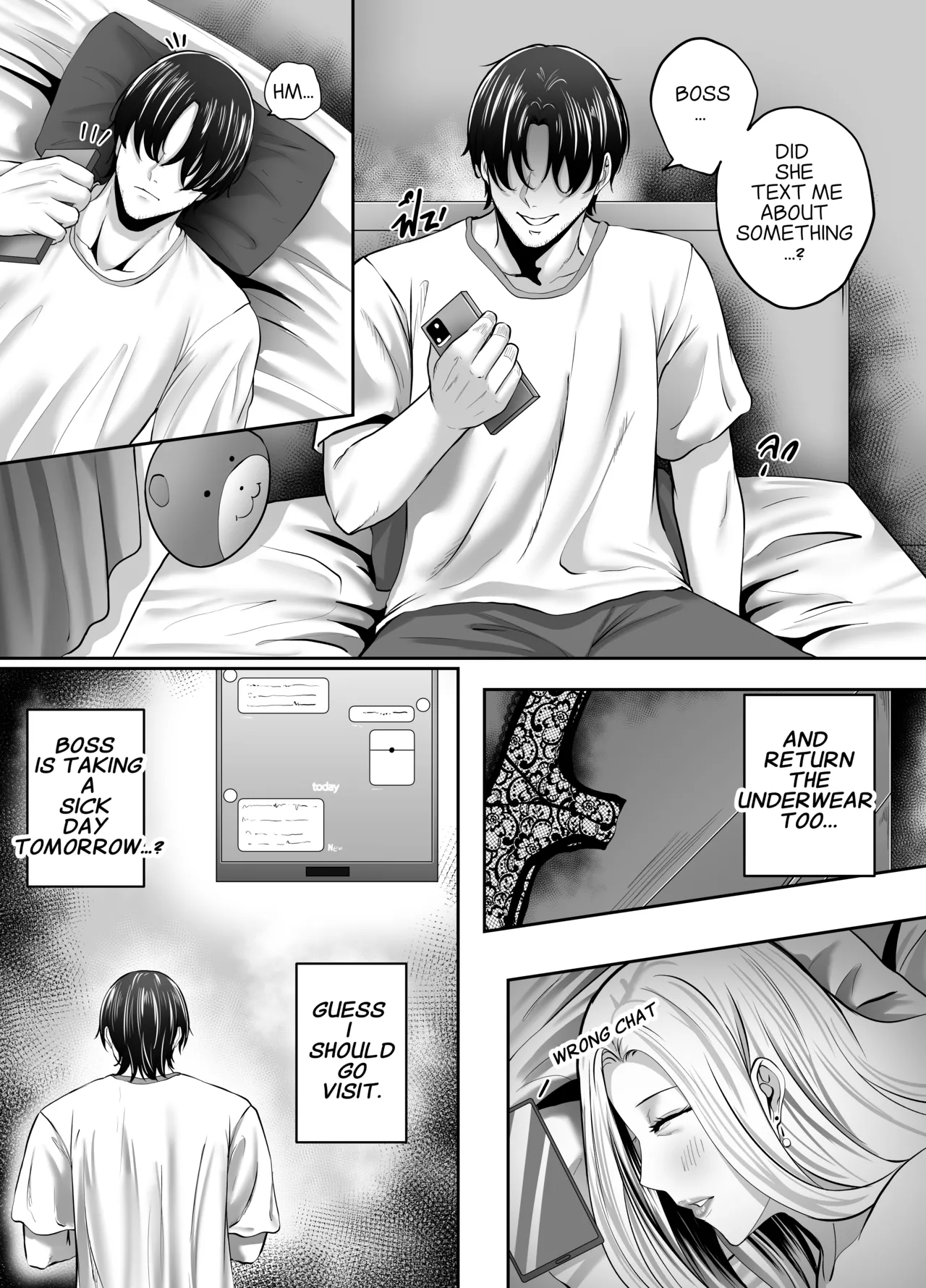 Hentai Manga Comic-Night with MILF.BOSS-Read-31